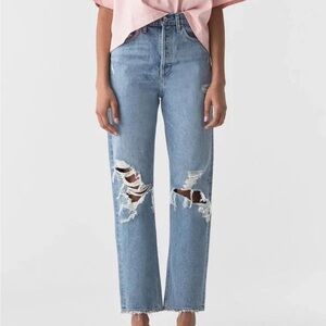 AGOLDE 90'S Mid Rise Loose Fit In Fall Out